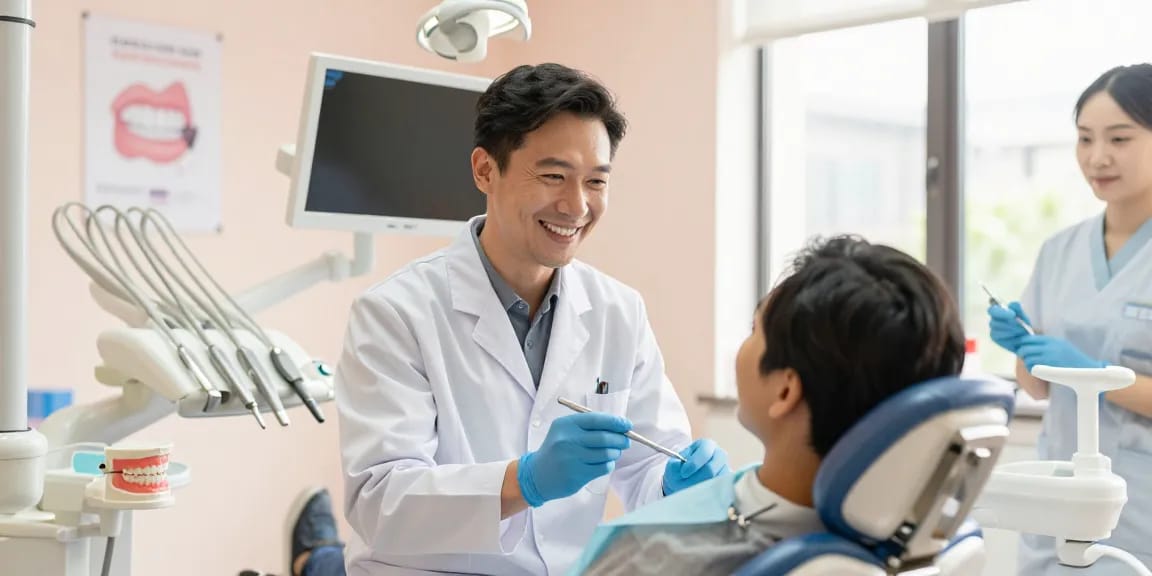Visit a dentist for a comforting dental experience in a welcoming clinic.