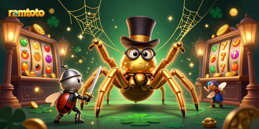 rtamto memenangkan jackpot besar dengan tarantula emas dalam dunia permainan slot online