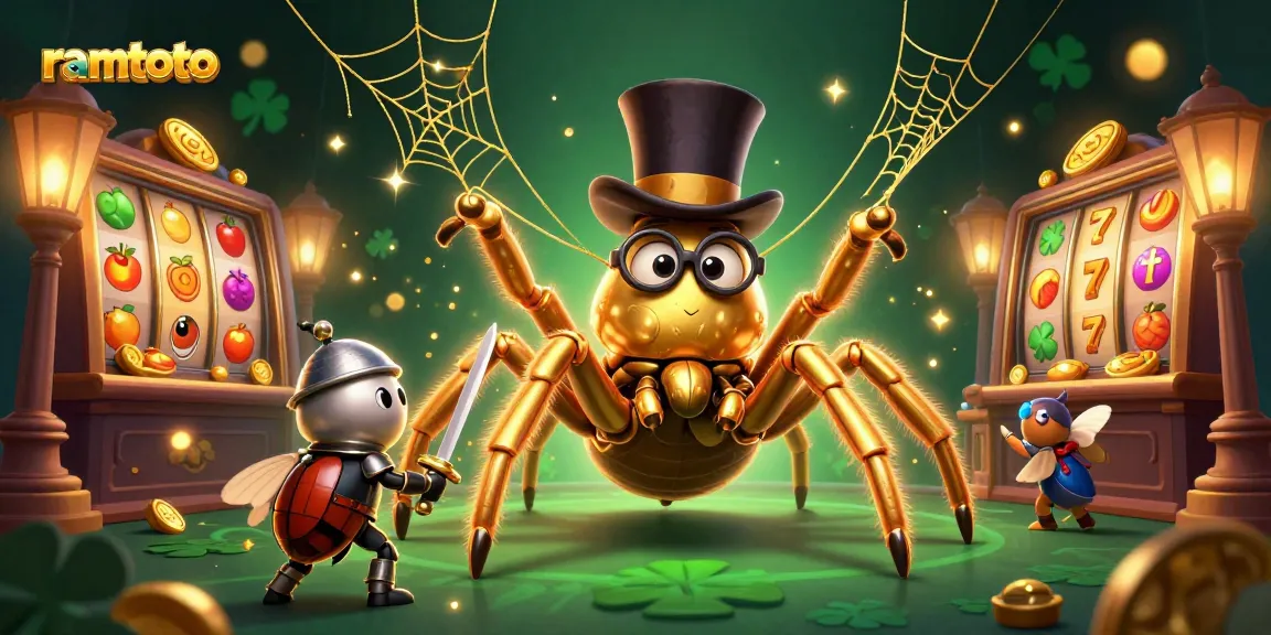 rtamto memenangkan jackpot besar dengan tarantula emas dalam dunia permainan slot online
