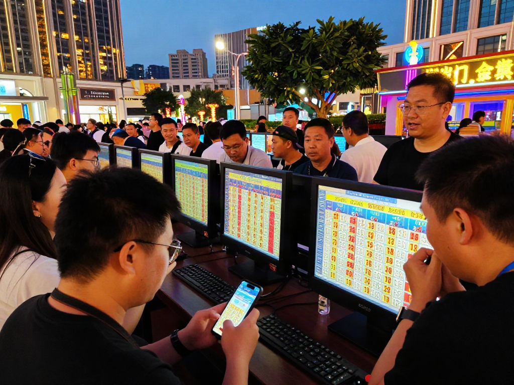 Data Macau terkini ditampilkan di venue Toto Macau dengan pemain antusias.