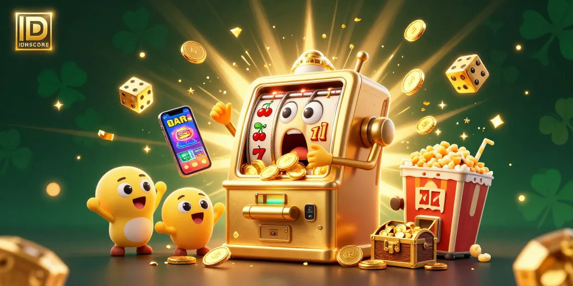 Experience thrilling jackpots with IDNSCORE's vibrant slot machines and exciting game elements.