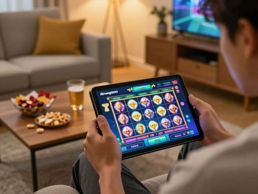 Terlibat dalam permainan hwg500 situs slot resmi dengan grafis yang hidup di tablet