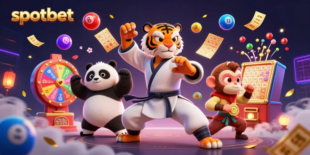 Pasang taruhan spotbet sambil menyaksikan harapan dalam jackpot emas pada ilustrasi 3D.