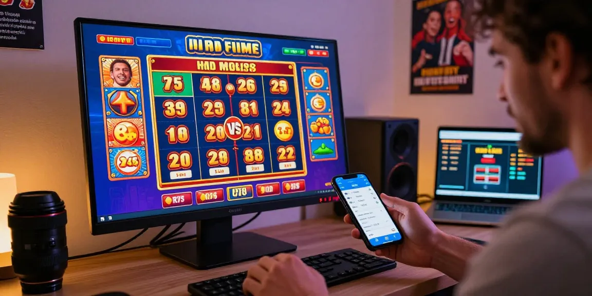 Ratutogel adalah platform togel online yang menarik, dengan pemain merayakan kemenangan besar dengan smartphone dan tampilan lotere yang cerah.