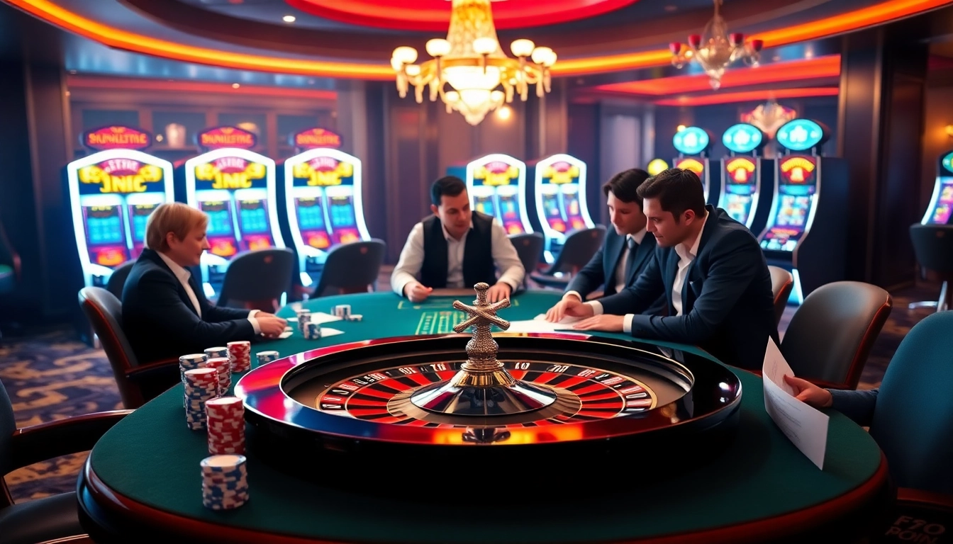 Players winning at a vibrant poker table at https://78win.bot/ in an elegant online casino setting.