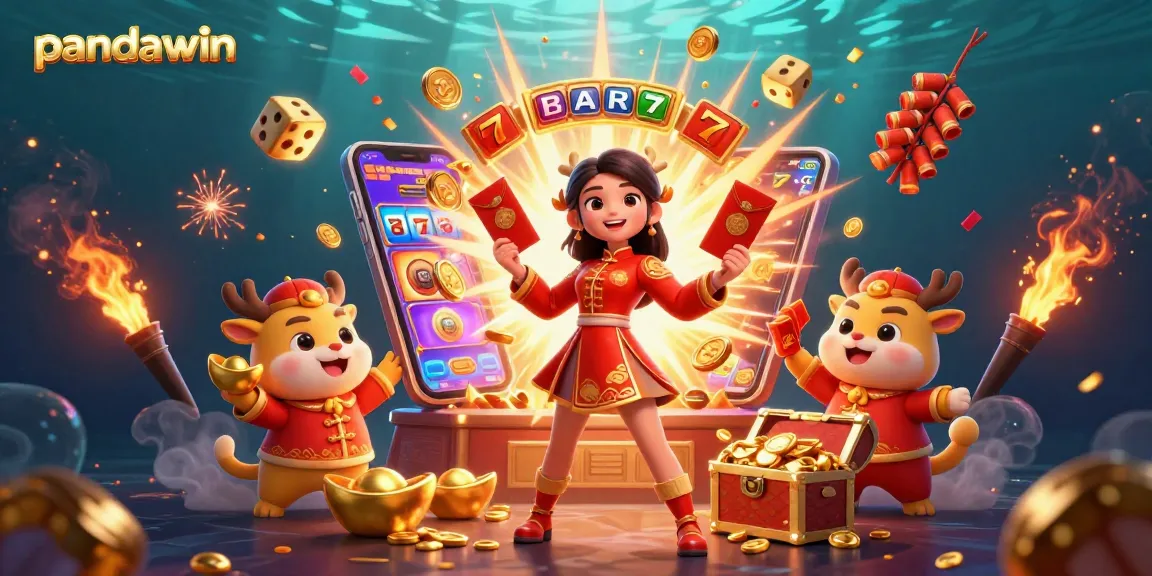 Pandawin menawarkan slot online yang mendebarkan dengan kemenangan terjamin, di tengah semangat kasino yang meriah.