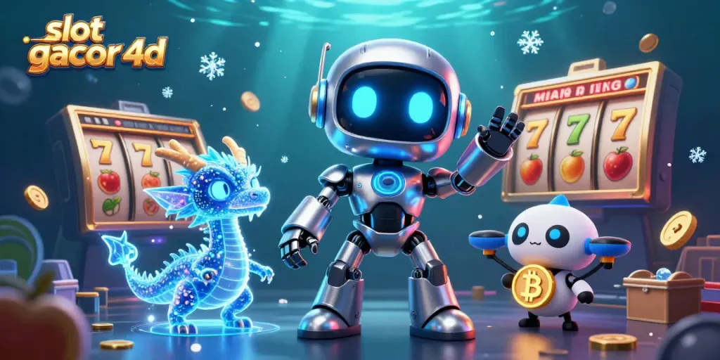 Experience thrilling gameplay with slot gacor 4d, where colorful characters and dynamic elements create an exciting casino atmosphere.