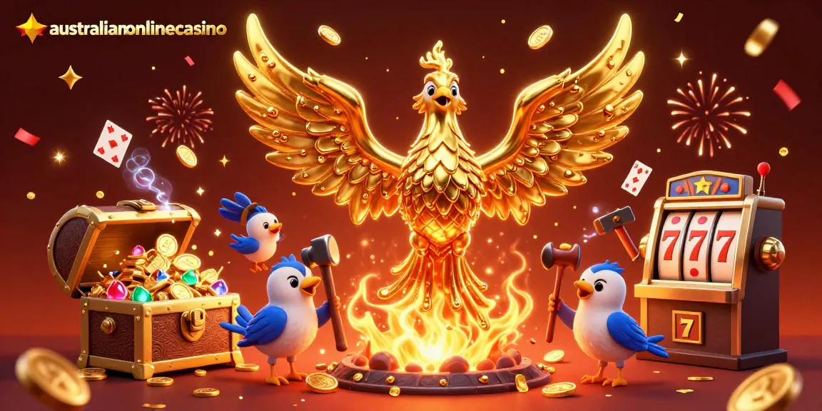Experience the thrill of australianonlinecasino with golden rewards and exciting gameplay elements.