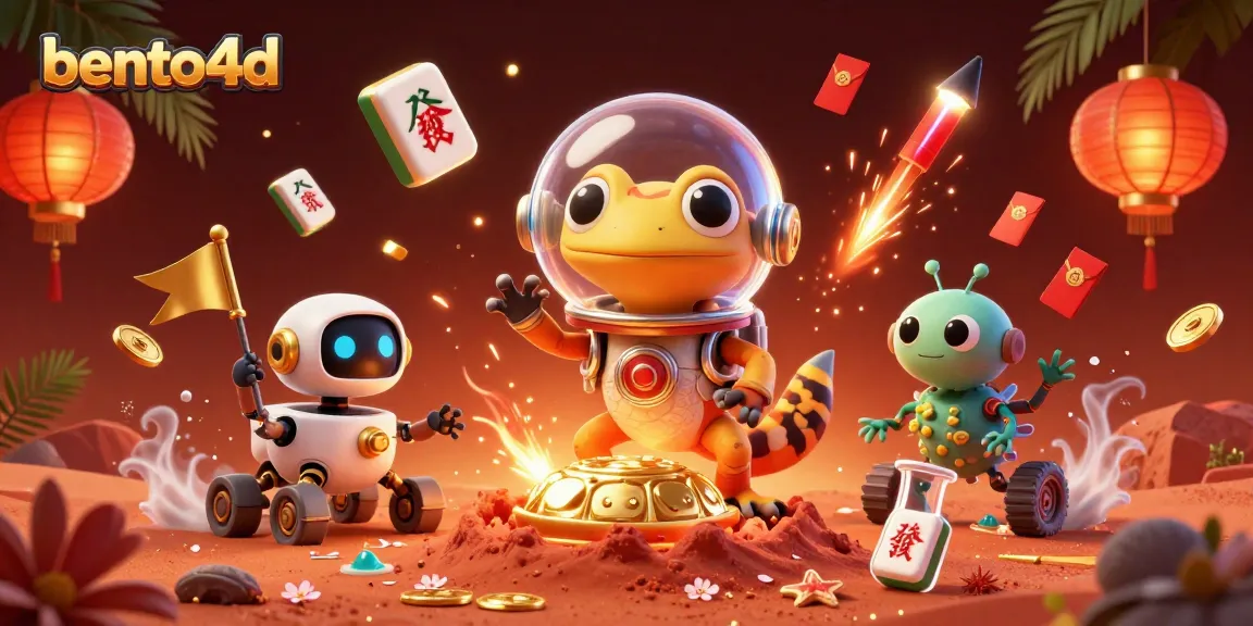 Experience thrilling gameplay with bento4d in a vibrant casino scene infused with excitement and adventure.