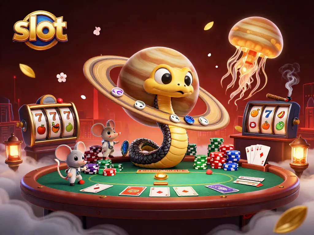 slot mesin yang menggoda dengan simbol buah dan taruhan, menciptakan atmosfer kasino yang memikat
