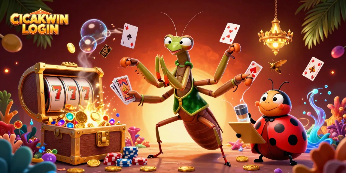 CICAKWIN LOGIN sebagai pilihan utama untuk bermain slot gacor dengan peluang menang tinggi dalam suasana kasino yang meriah.