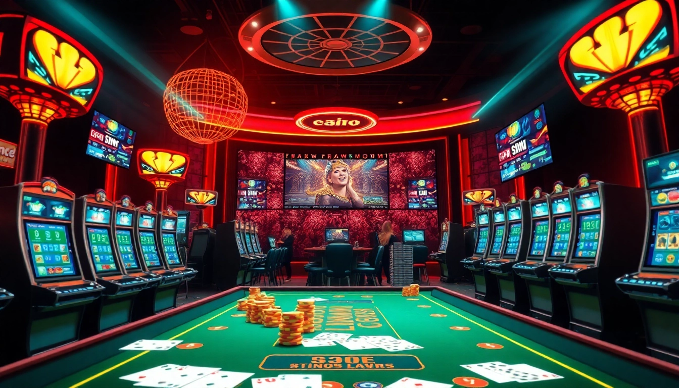 Engaging scene showcasing SV368 đá gà with vibrant casino elements and online betting excitement.