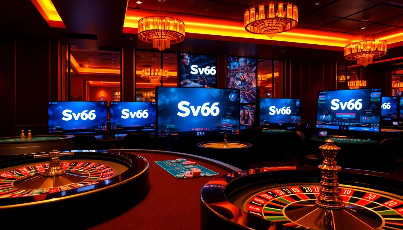 Sv66 nhà cái offers players immersive online gaming experiences with live casino tables and engaging gameplay.