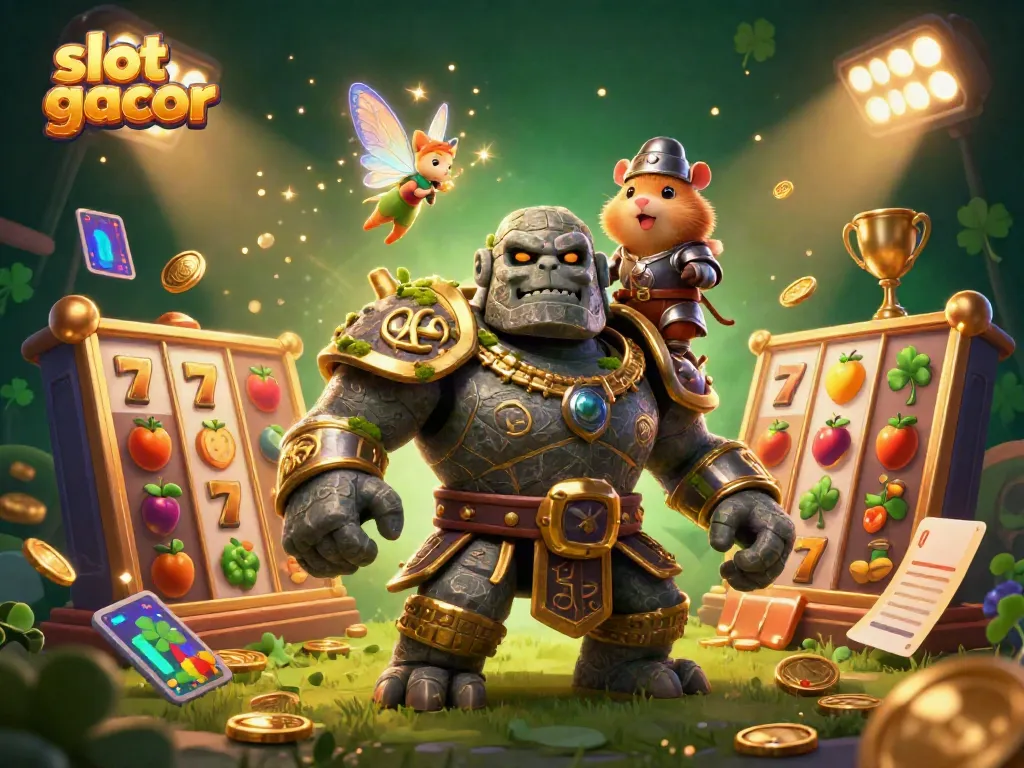 Experience thrilling gameplay with slot gacor featuring dynamic slot reels and enchanting characters in action.
