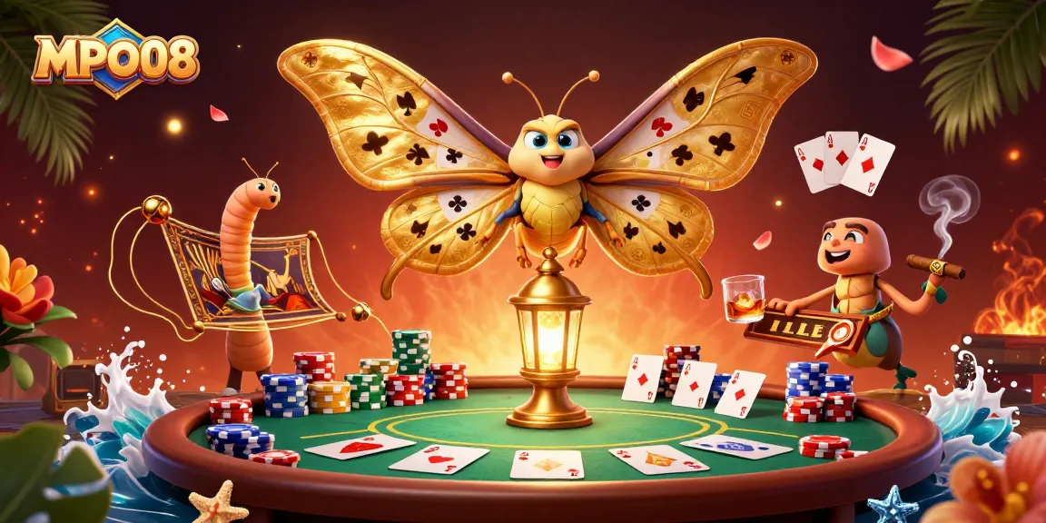 MPO08 offers a thrilling poker experience with vibrant character interactions and dynamic gameplay.