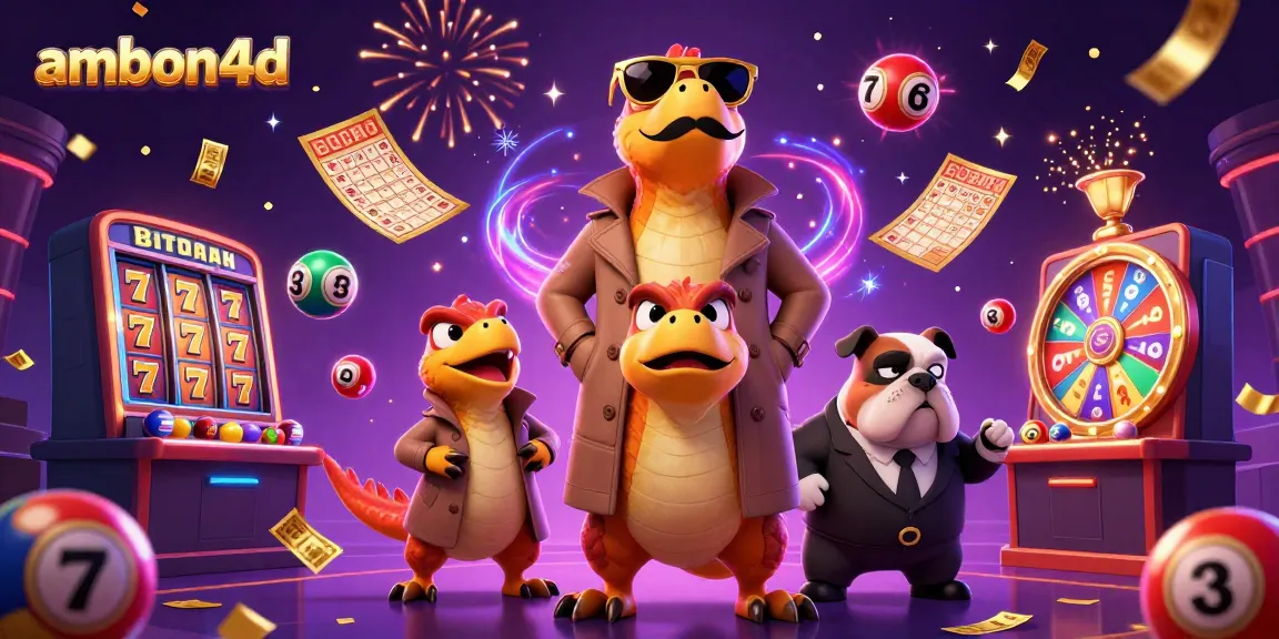 Experience the thrill of ambon4d with raptors in disguise entering a VIP casino lounge.