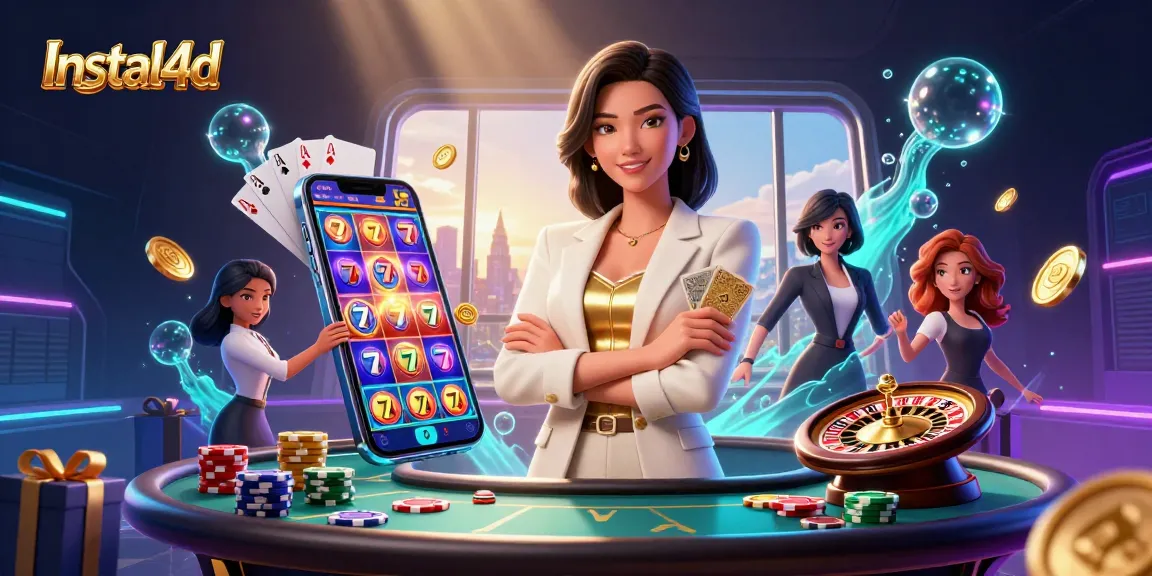 Experience thrilling slots with Instal4d’s glamorous gameplay and winning cards.