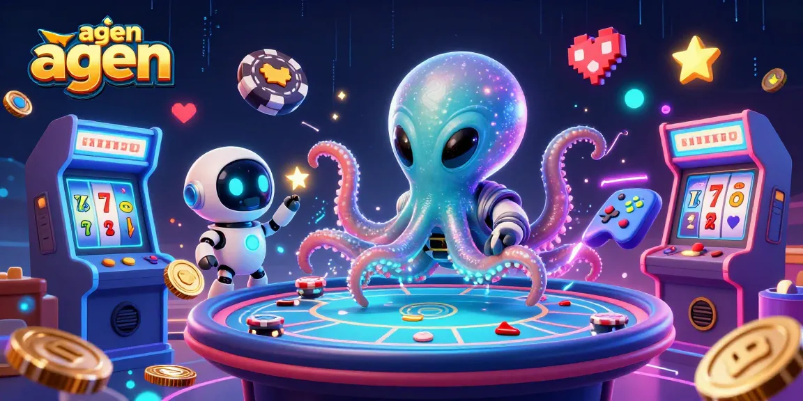 Menangkan agen slot dengan alien berdasi dan robot teman, penuhi dunia dengan chip dan permainan.