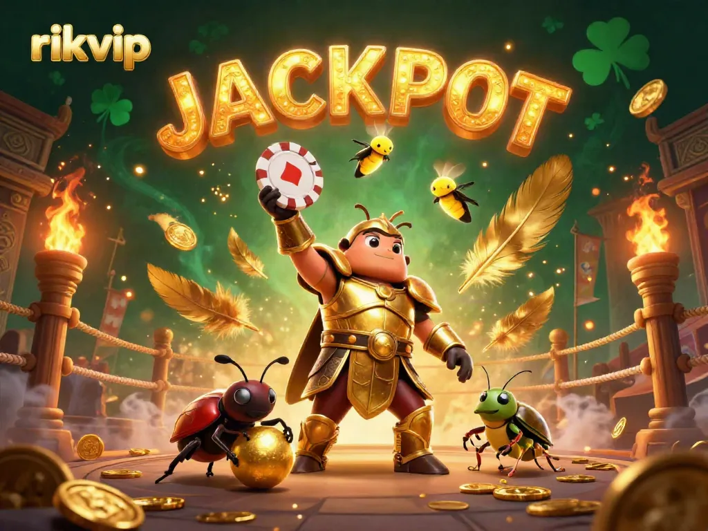 Experience thrilling battles at rikvip with heroic characters in a premier casino setting.