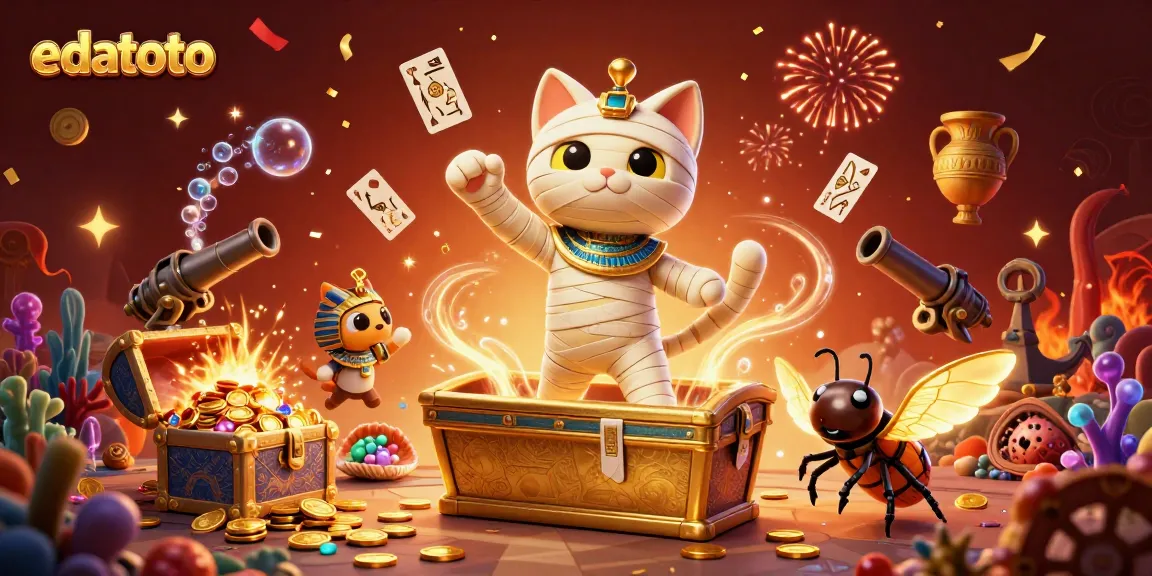 Win big with edatoto at the vibrant pyramid casino showcasing ancient Egyptian elements.