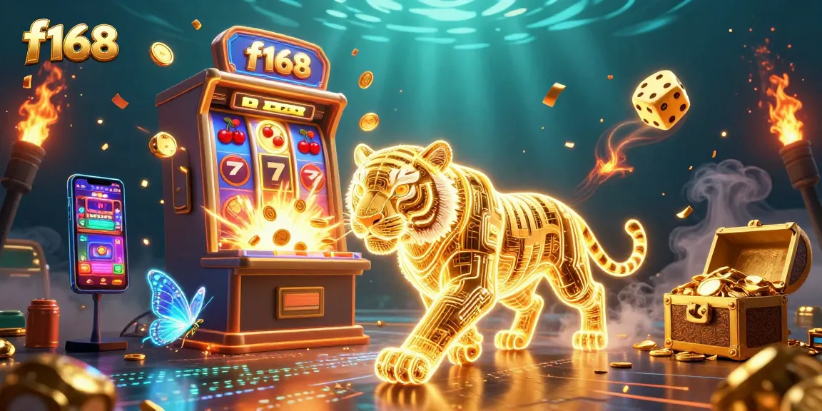 Spin the reels at f168 with a thrilling jackpot explosion and vibrant casino atmosphere.
