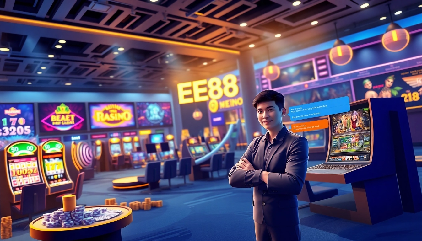Discover the dynamic online gaming experience at Nhà cái EE88 with engaging 3D graphics and friendly support.