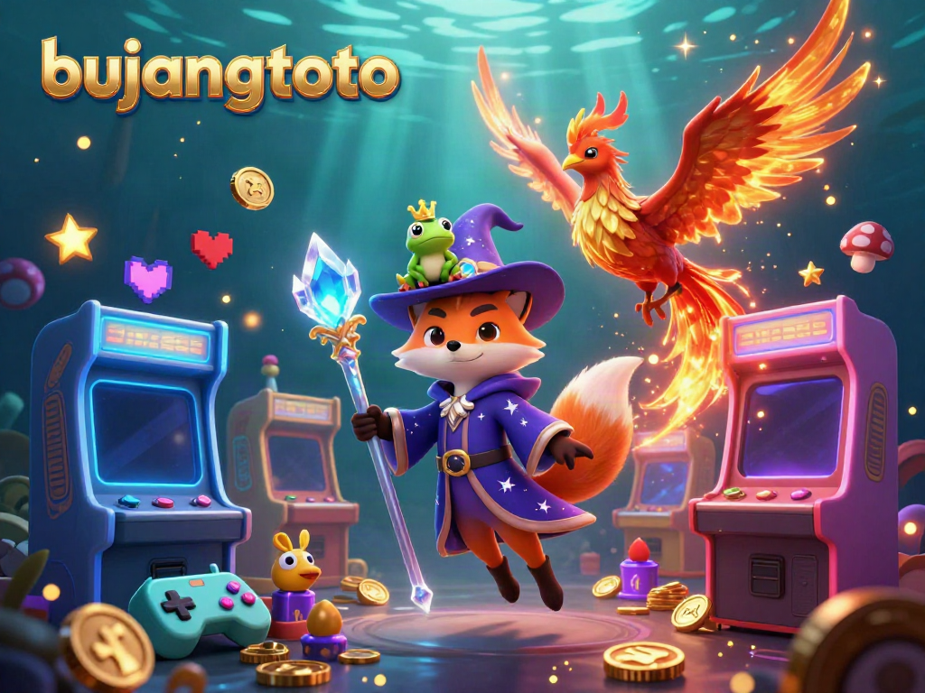Experience thrilling gameplay with bujangtoto in a vibrant casino scene full of excitement.
