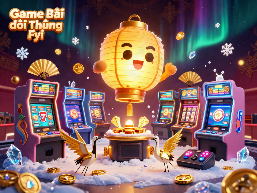 Experience action and excitement in Game Bài Đổi Thưởng Fyi through this vibrant casino scene.