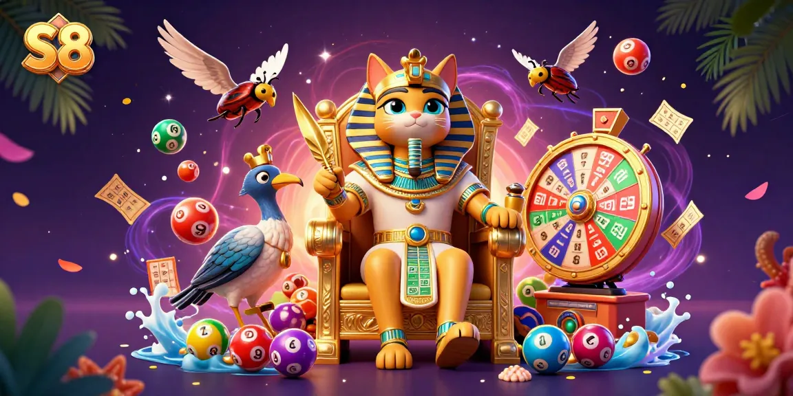 Engage in thrilling lottery games with S8, where vibrant numbered balls transform your luck.