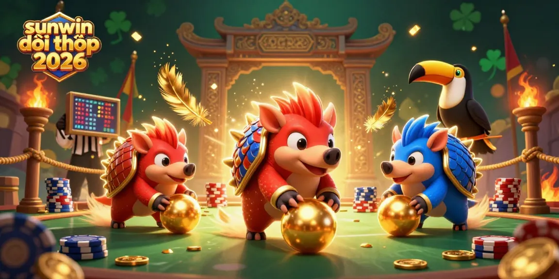 Experience thrilling gameplay with sunwin đổi thưởng 2026 in this captivating 3D illustration.