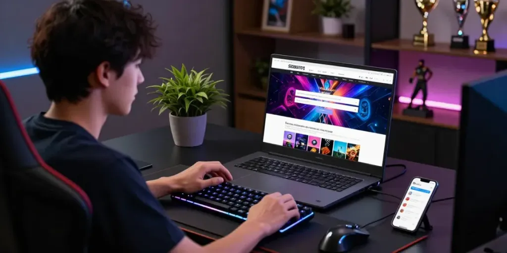Pengguna SERIBUTOTO menikmati pengalaman bermain yang lancar dan responsif di desktop, dengan akses mudah tanpa delay.