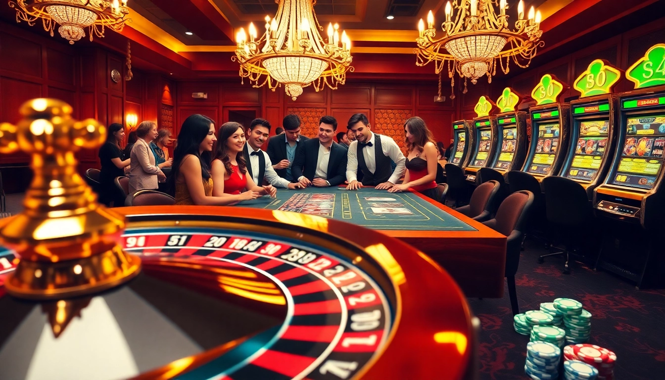 Experience the thrills of high-stakes gambling with gilajp at an upscale casino.
