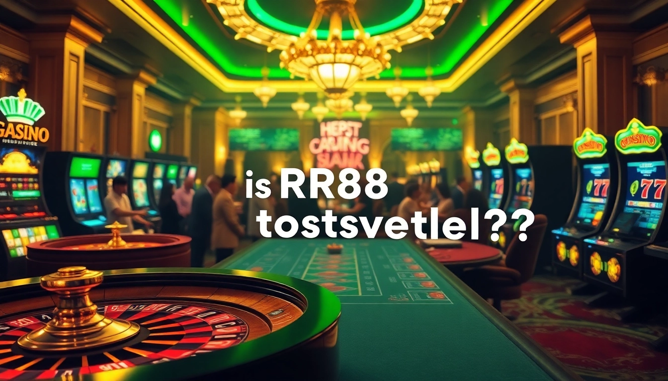 Exciting online casino scene illustrating how rr88 có uy tín không influences player trust and engagement.