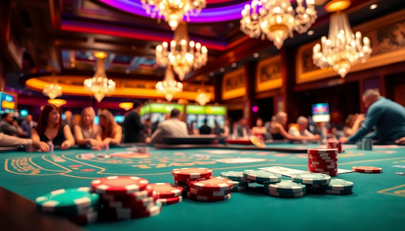 Menangkan naskah toto di meja casino yang glamor dengan pemain antusias.