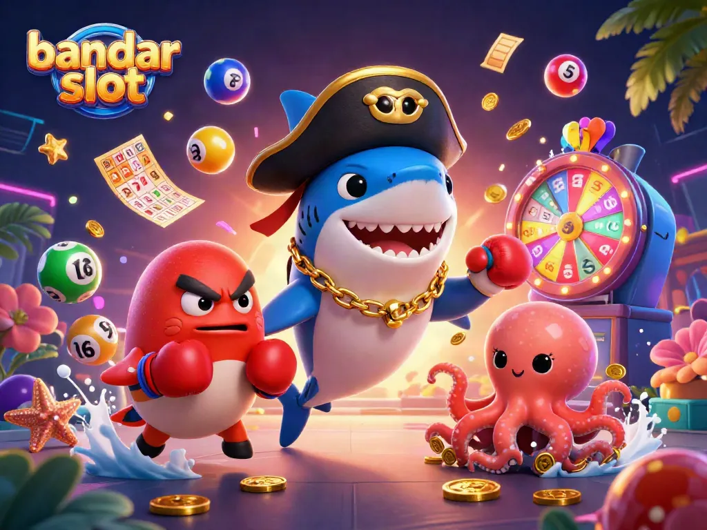 Menangkan bandar slot dengan visual dinamis dari makhluk laut dan elemen permainan yang menyenangkan.