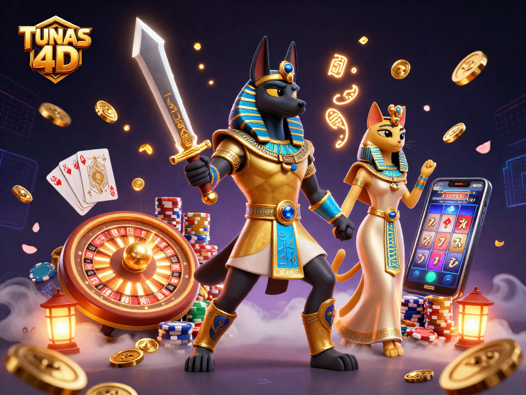 TUNAS 4D elevates online gaming with thrilling spins and vibrant golden coin rewards.