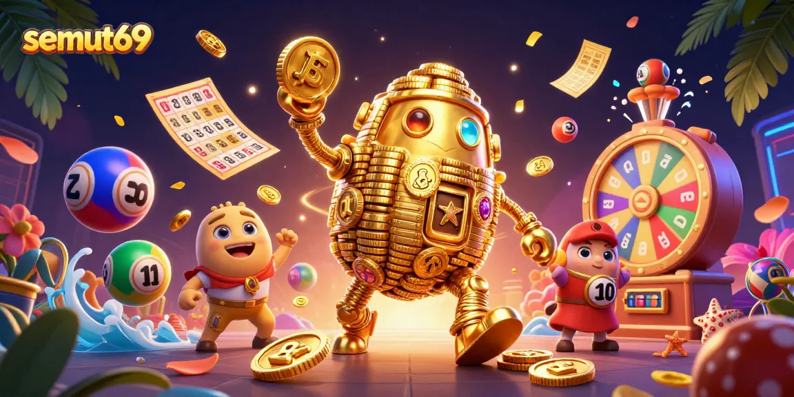 Semut69 menampilkan golem emas dan elemen judi menarik, siap mengguncang permainan!
